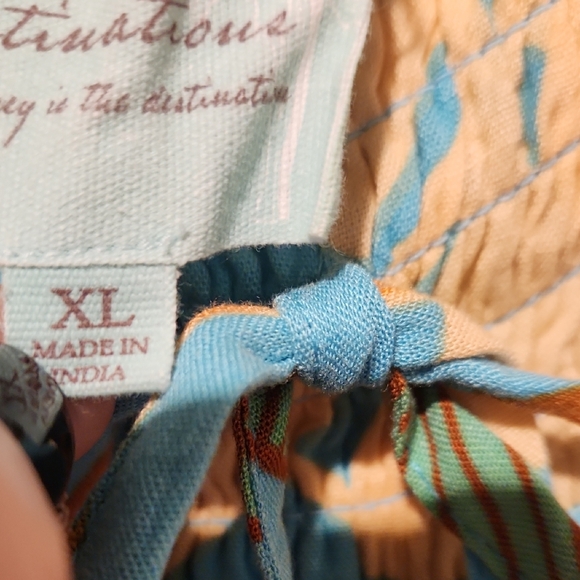 ❤️ TRUE DESTINATIONS WIDE LEG CROP PANTS, XL - Picture 7 of 10